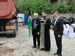 Първа копка на жилищна сграда "Калина"